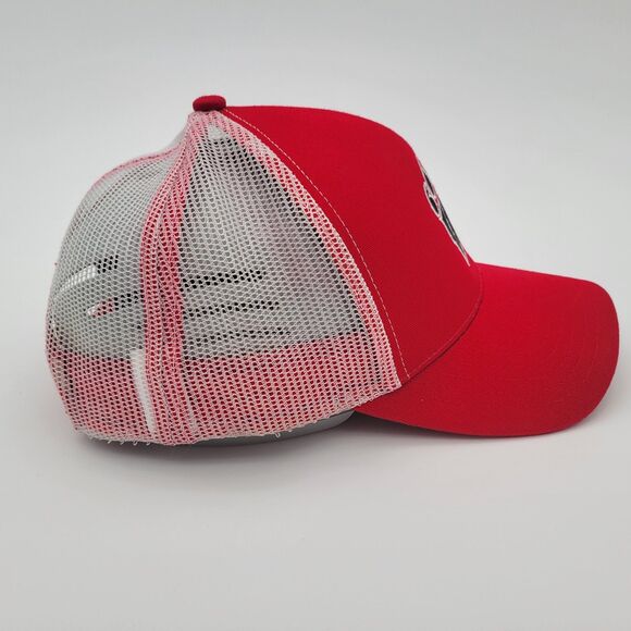 Wisconsin Badgers Embroidered Hat Cap Red OS - Picture 8 of 9